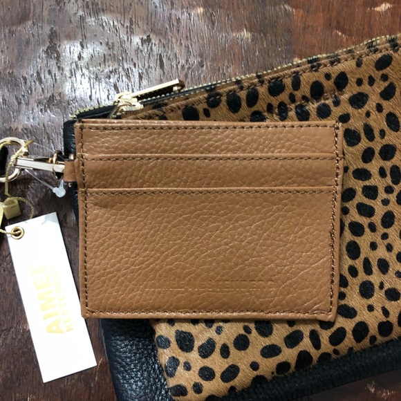 Aimee Kestenberg black 3 piece wristlet set - Picture 4 of 5